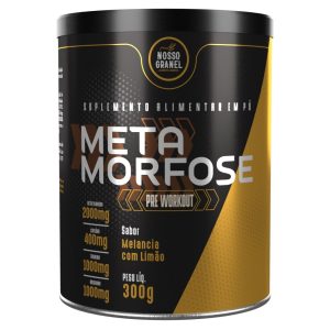 Pré Treino Metamorfose - Nosso Granel - Melancia c/ Limão - 300g