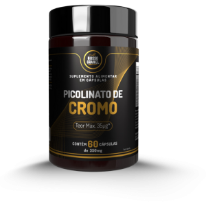 Picolinato de Cromo - Nosso Granel - 60 Cápsulas