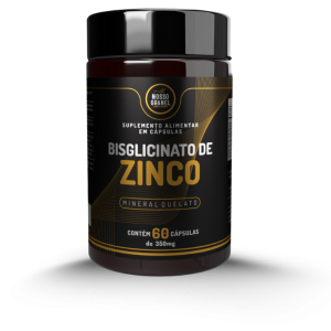 Bisglicinato de Zinco - Nosso Granel - 60 Cápsulas