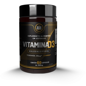 Vitamina D3 - Nosso Granel - 60 Cápsulas