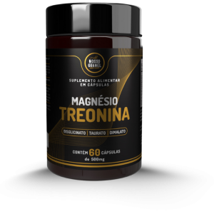 Magnésio de Treonina - Nosso Granel - 60 Cápsulas